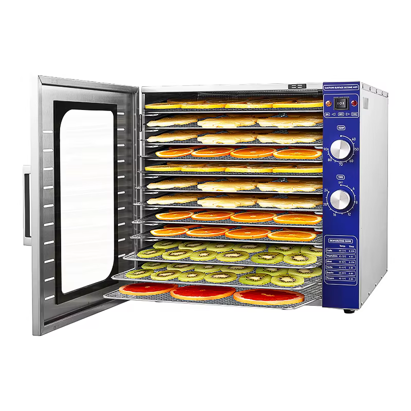 Wholesale 12 Trays Stainless Steel Home Drying Machine Jerky Maker Beef Jerky Dryer Food Dehydrator