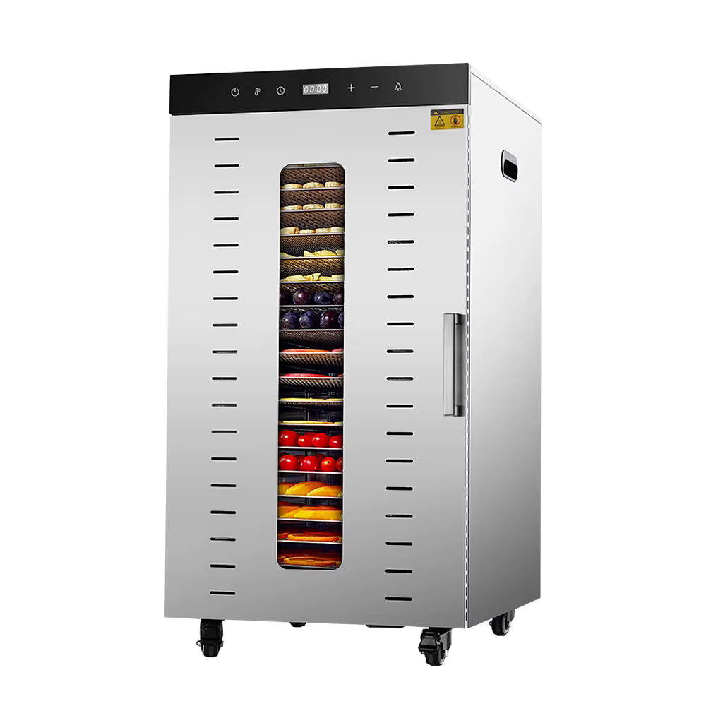 24 Trays Commercial Food Dryer Machine Fruit and Vegetable Industrial Beef Jerky Dryer Food Dehydrator
