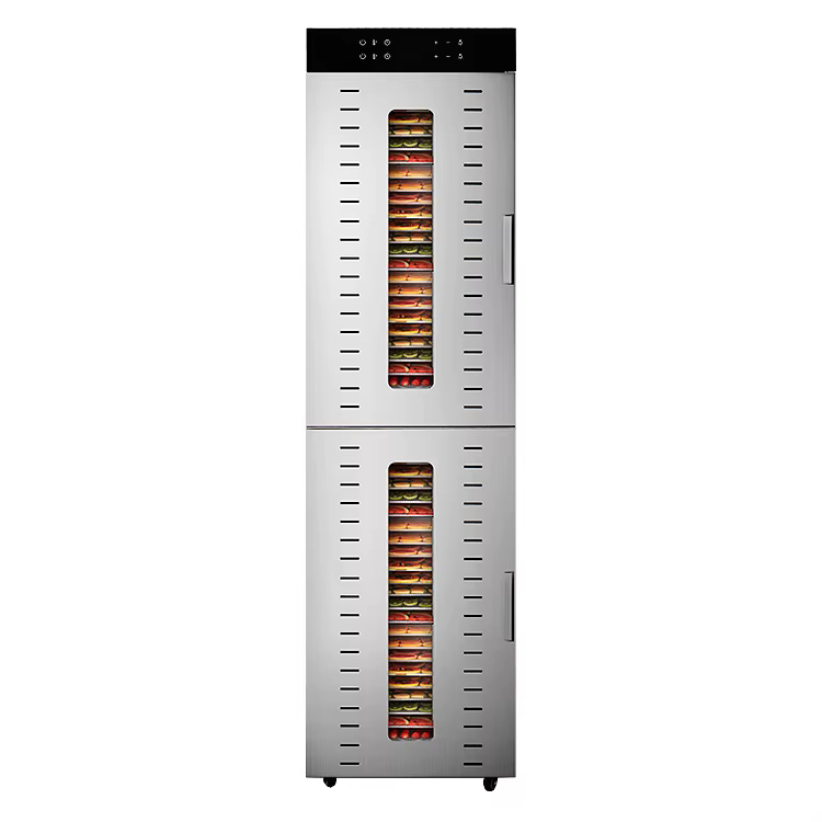 48 TRAYS 2 Compartments Commercial Food Dehydrator for Fruits and Vegetable Dryer Machine
