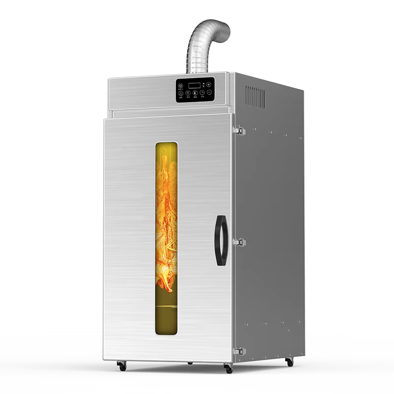 Smoking Function Large Capacity Rotating Preserved Sausages Biltongs Electric Processor Dryer Dehydrator