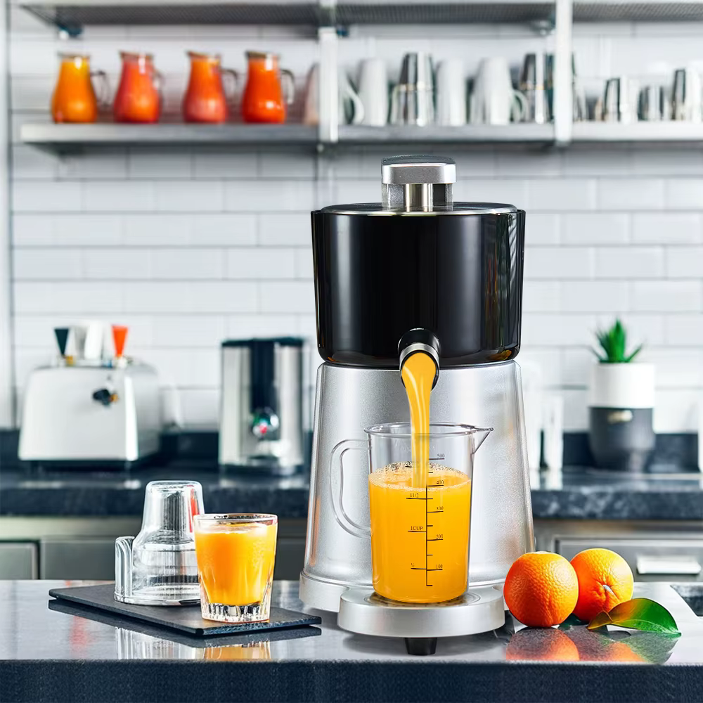 Wholesale Factory Supply Electric Slow Juicer Hand-Press Orange & Citrus Juicer with Aluminum Body for Household Use