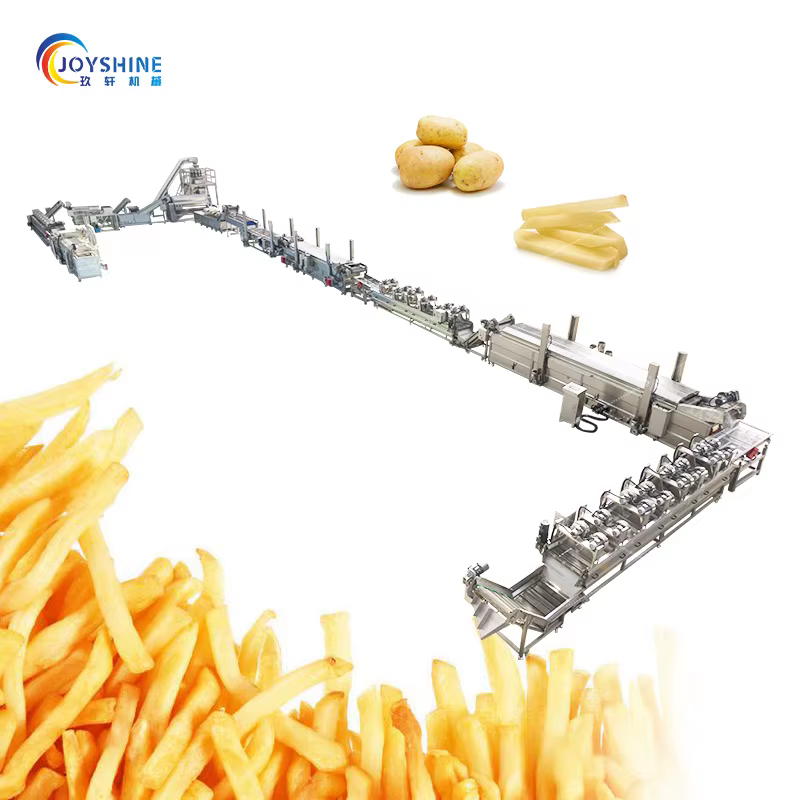 Hot Selling Fully Automatic French Fries Production Line Small Scale Auto Potato Chips Washing Machine China Manufacturer