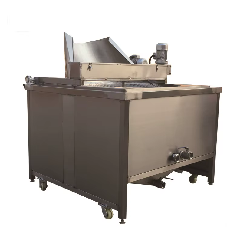 Fast Delivery Automatic Discharge Electric Heated Potao Chips Batch Fryer Machine