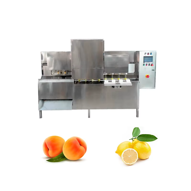 Apple Peeling Slicing Cutting Machine/Apple Peel and Core Machine/Apple Core Slicer Peeler Cutter Machine