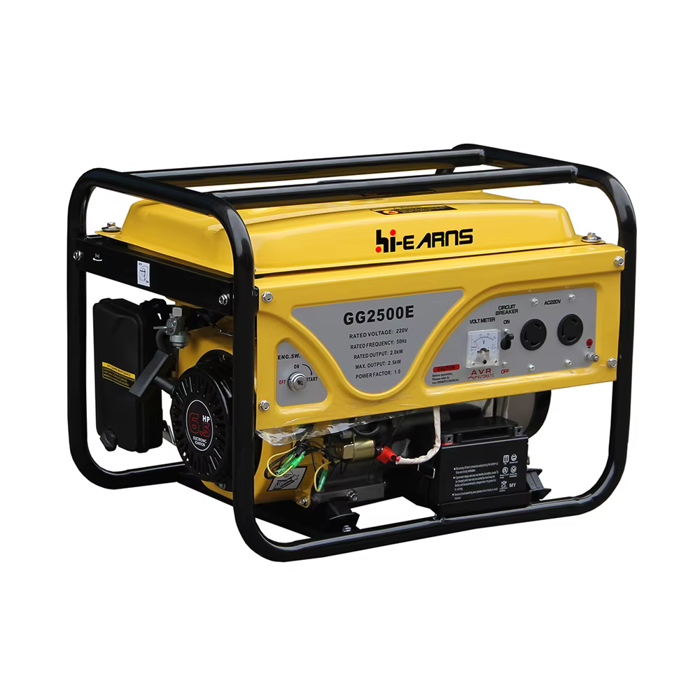 2KW Gasoline Power air Cooled Open Type Gasoline Generator