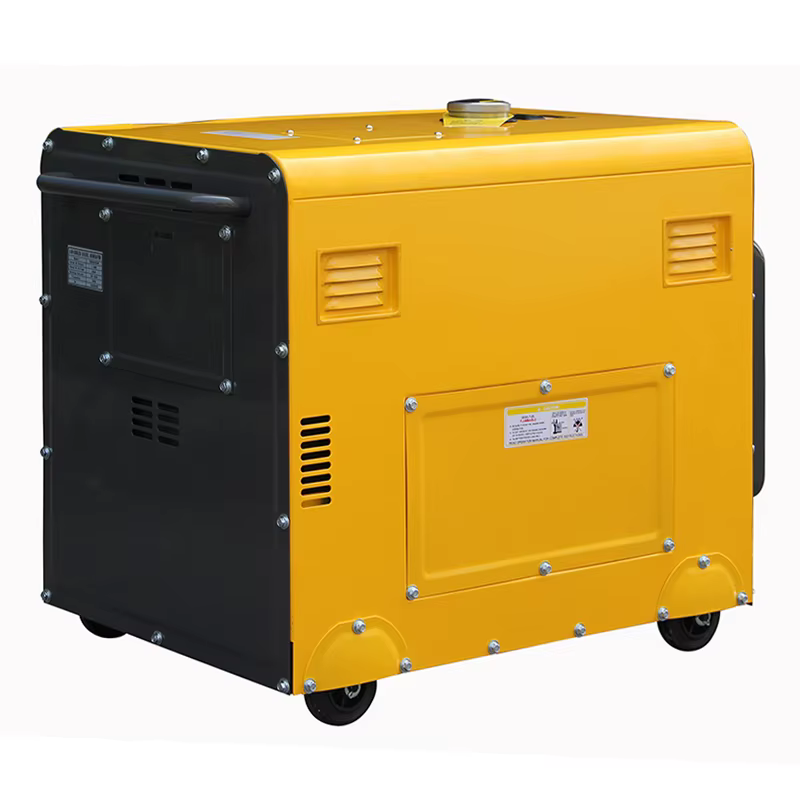 Hiearns DG6500sew air Cooled Silent diesel Welding Generator Use 186F Single Cylinder diesel Engine