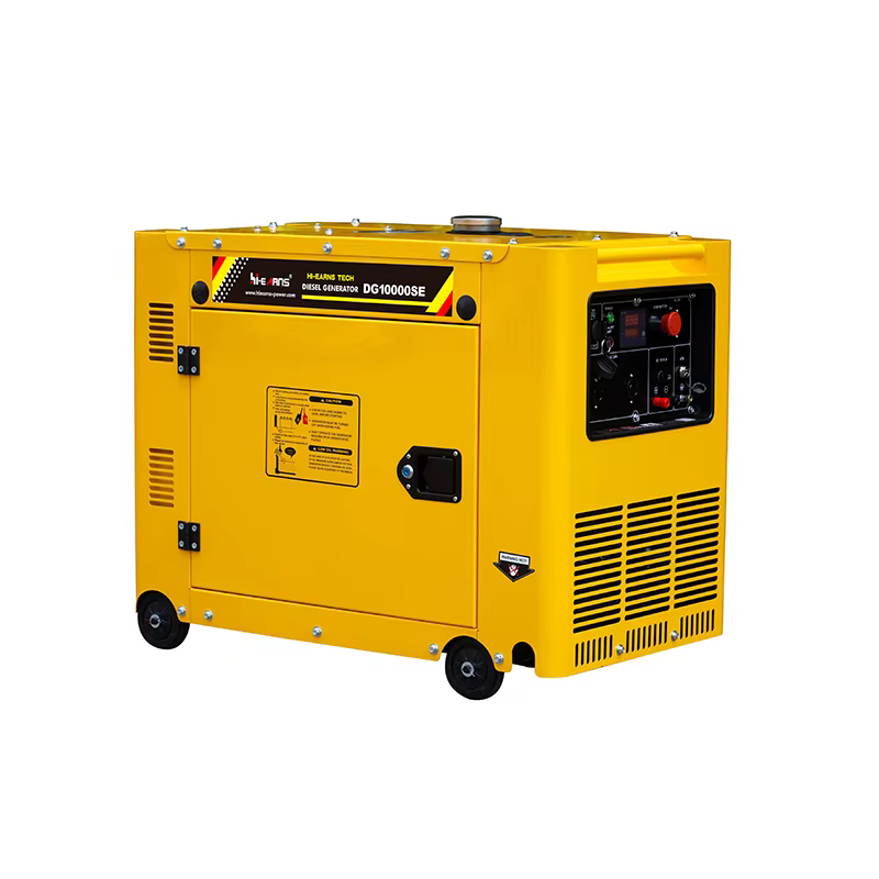 7KW/8.8KVA Silent Type Portable diesel Generators for Home DG10000SE Single Phase