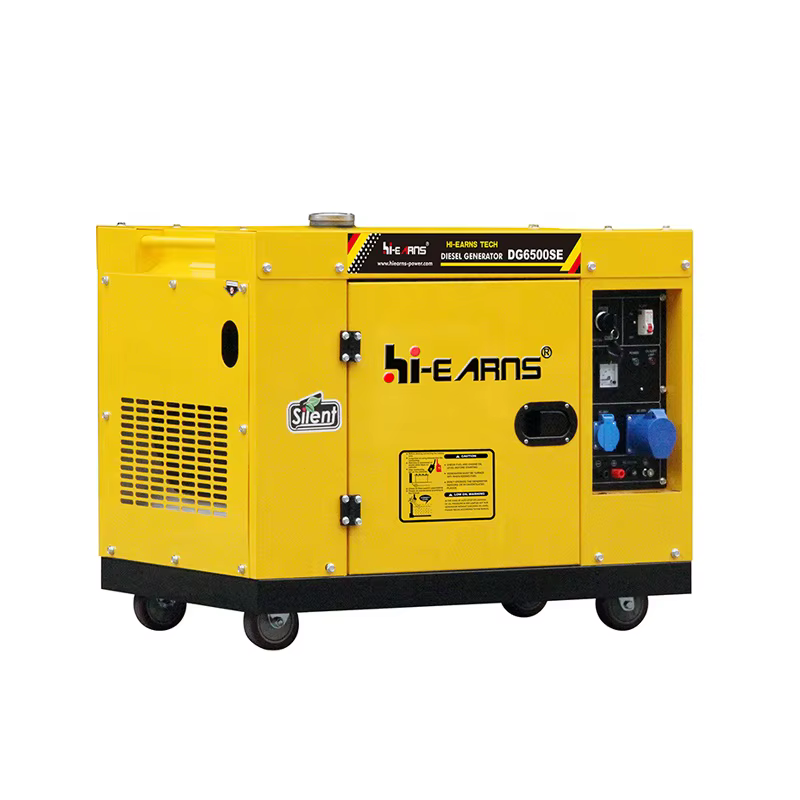 DG6500SE 5kW/5.5kW Single Phase Silent Portable Diesel Generators for Home