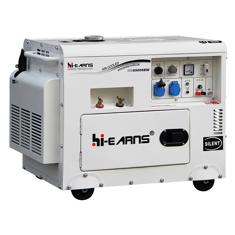 1.8KW 50/60Hz 220V DG6500SEW Air Cooled Silent Portable diesel Generators for Home for Welding