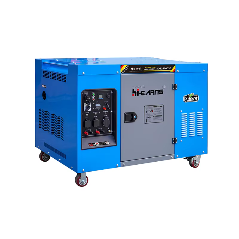 110/220V 16kw 60Hz Air Cooled  DG23000SE ATS Options  Single Phase Silent Type Diesel Generator