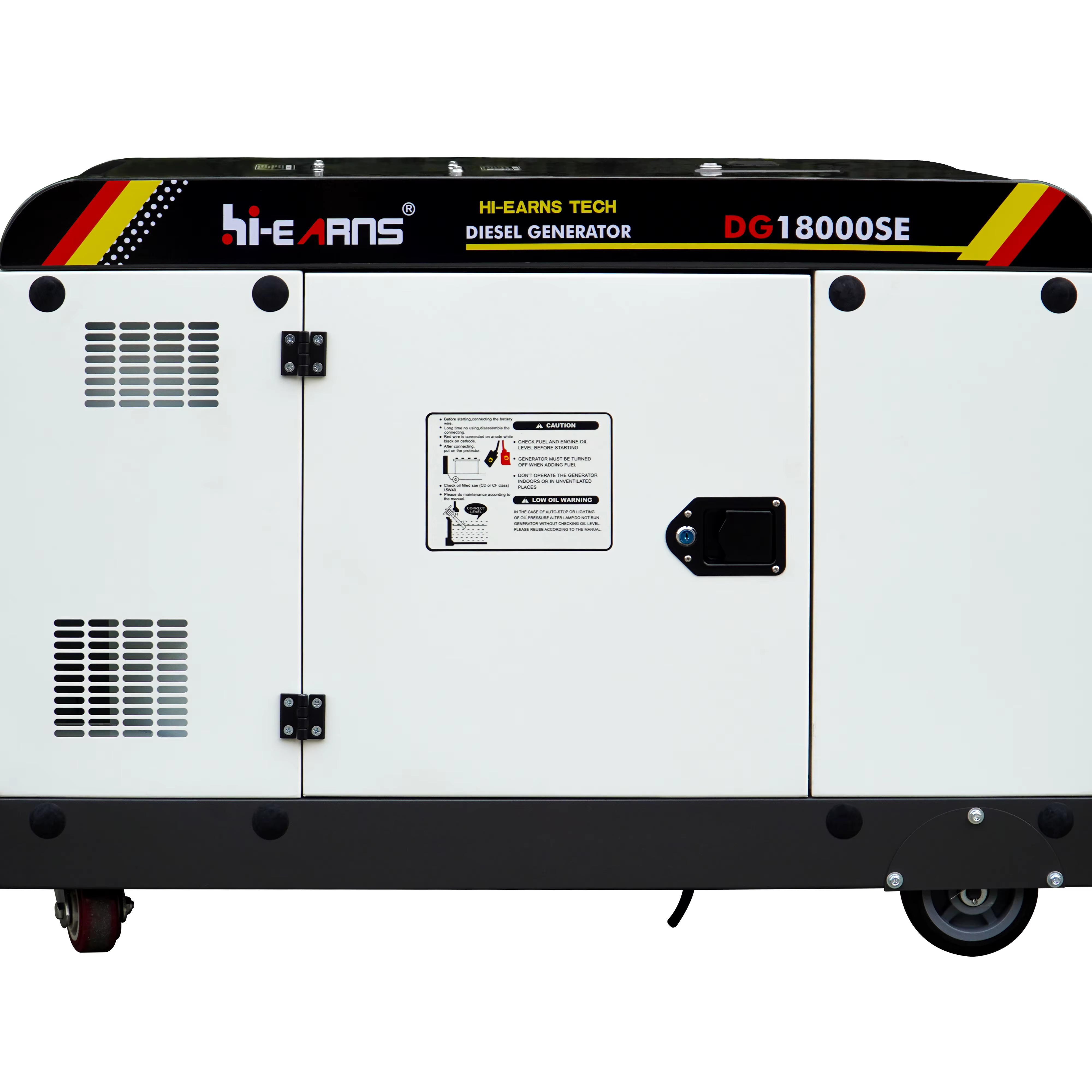 12kW 15KVA Single Phase Electric Start Silent Diesel Silent Mobile Diesel Generator for Home