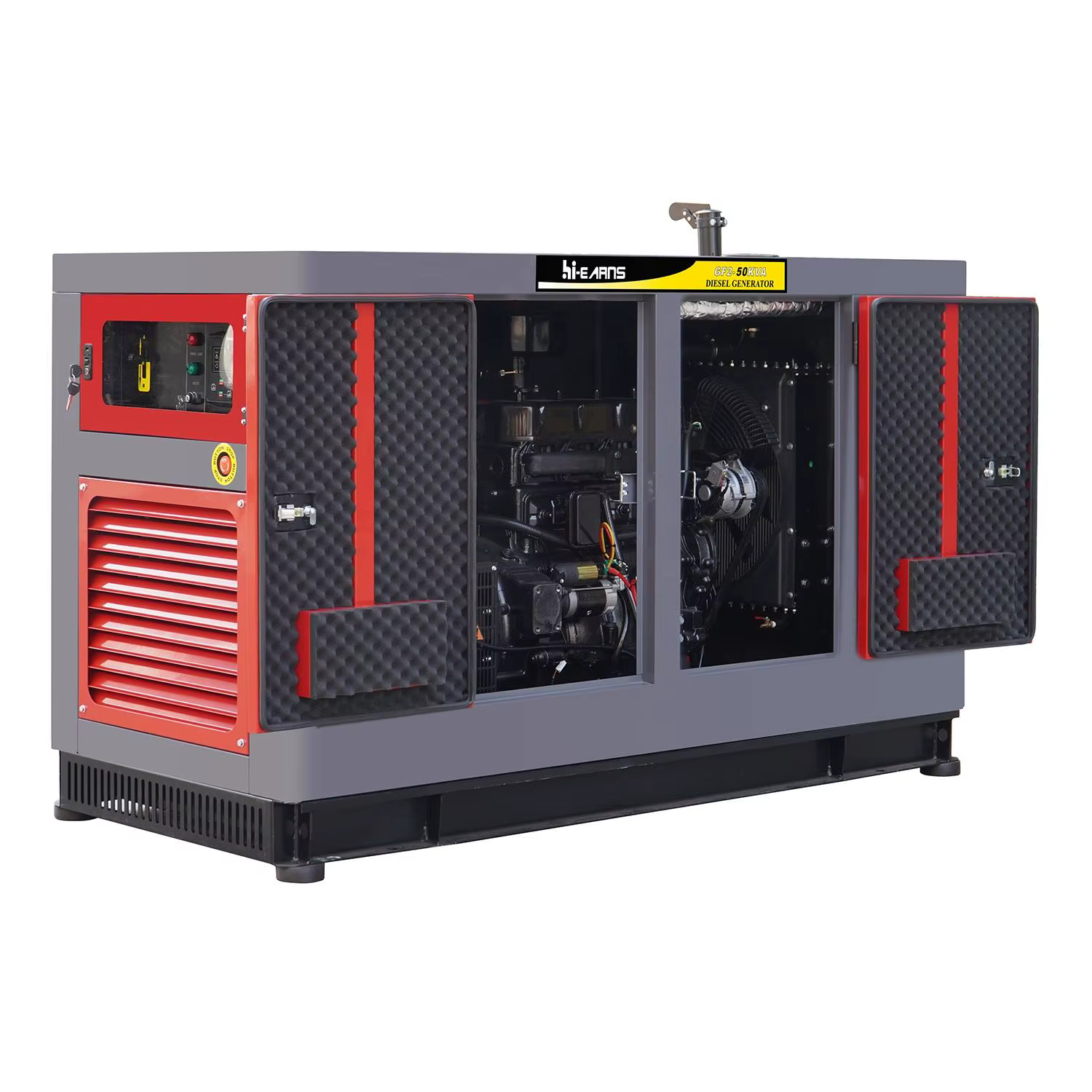 Hiearns GF2-50KVA Water Cooled diesel Generator Silent Type