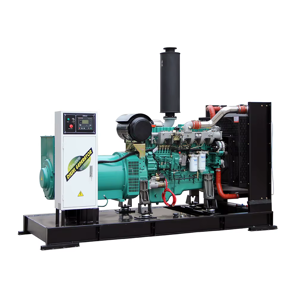 300KW 400KVA Six Cylinder Open Type Water Cooled diesel Generator