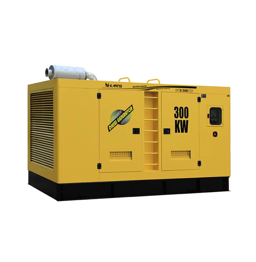 Hot Sale Silent Diesel Generator 300KW 400KVA Competitive Price 1 Year Free Services