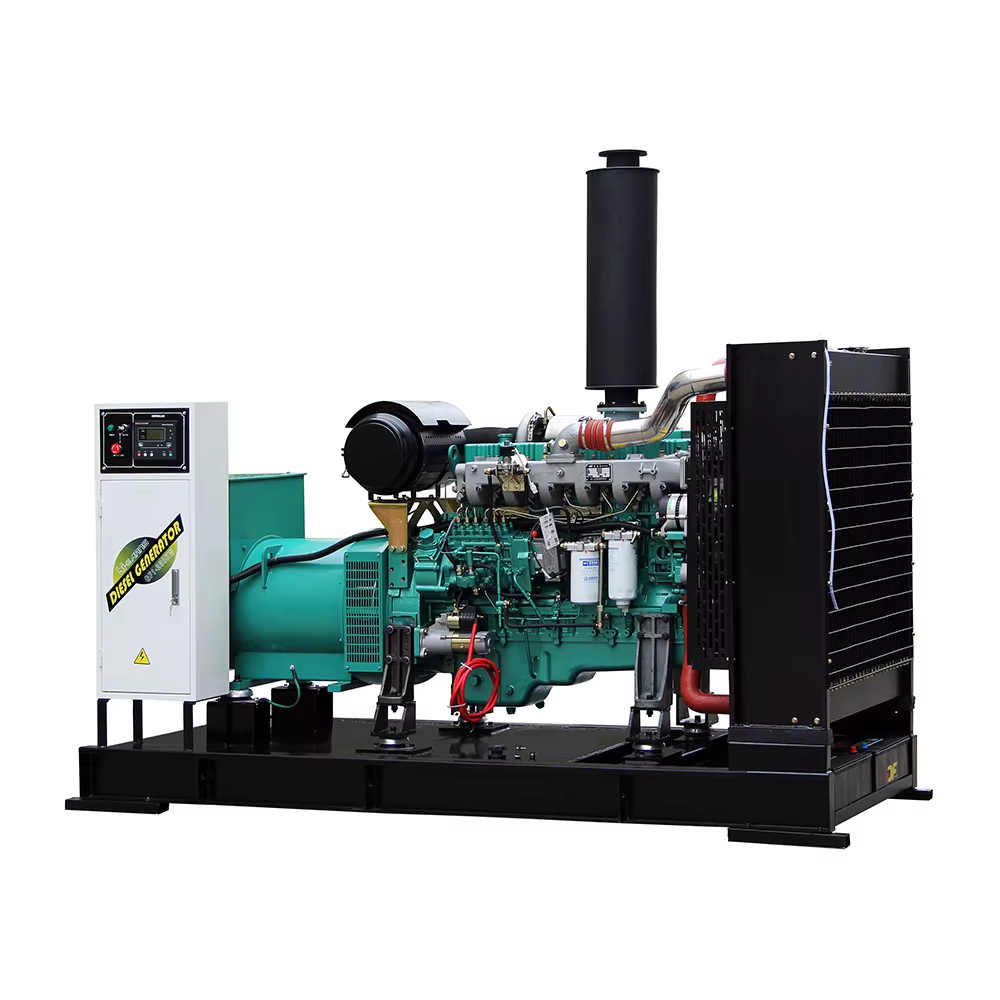 Stable Power 250KW 315KVA Open Type Chinese Water Cooled Engine diesel Generator for Industry
