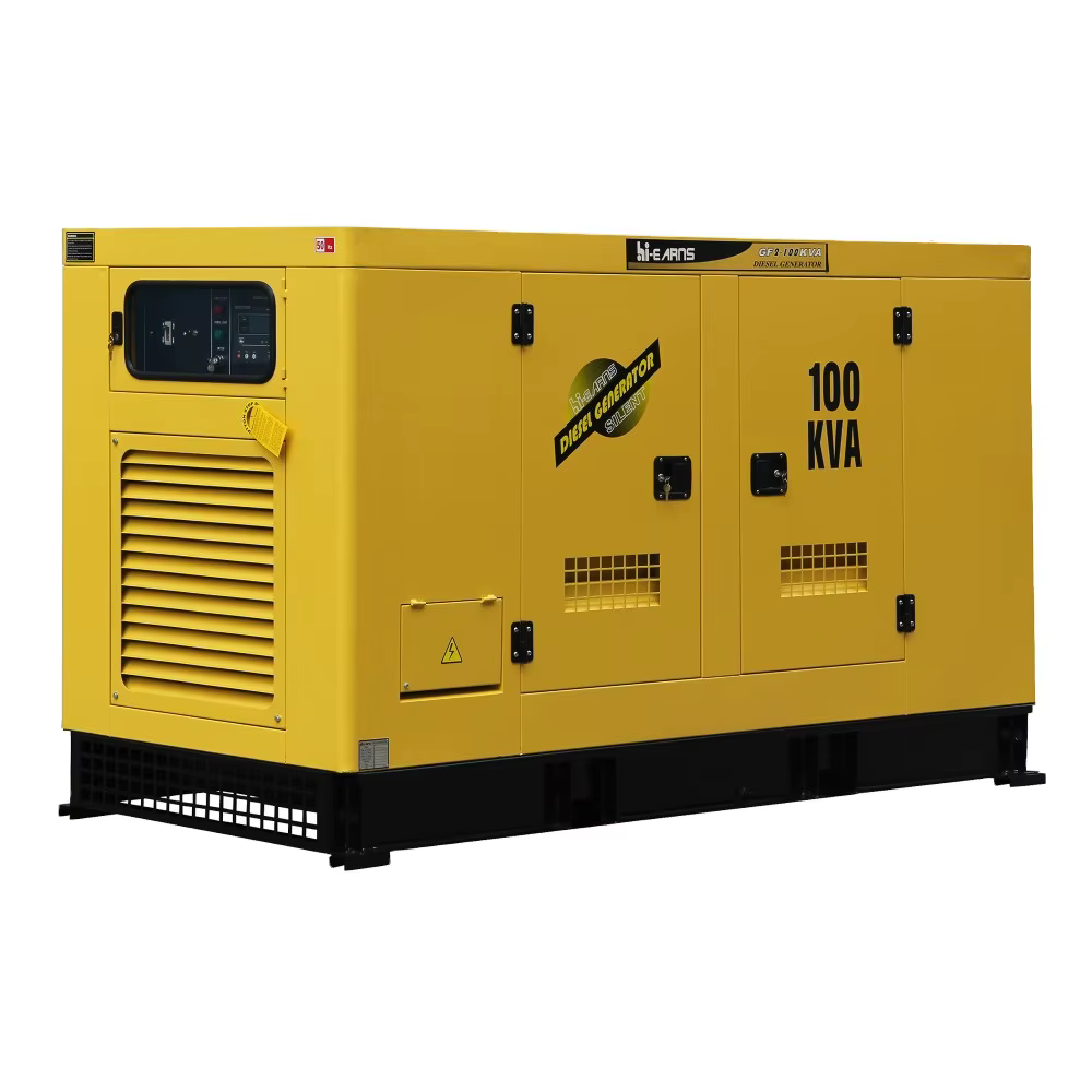 Hi Earns 80KW Silent diesel Generator 100kva Generator Price