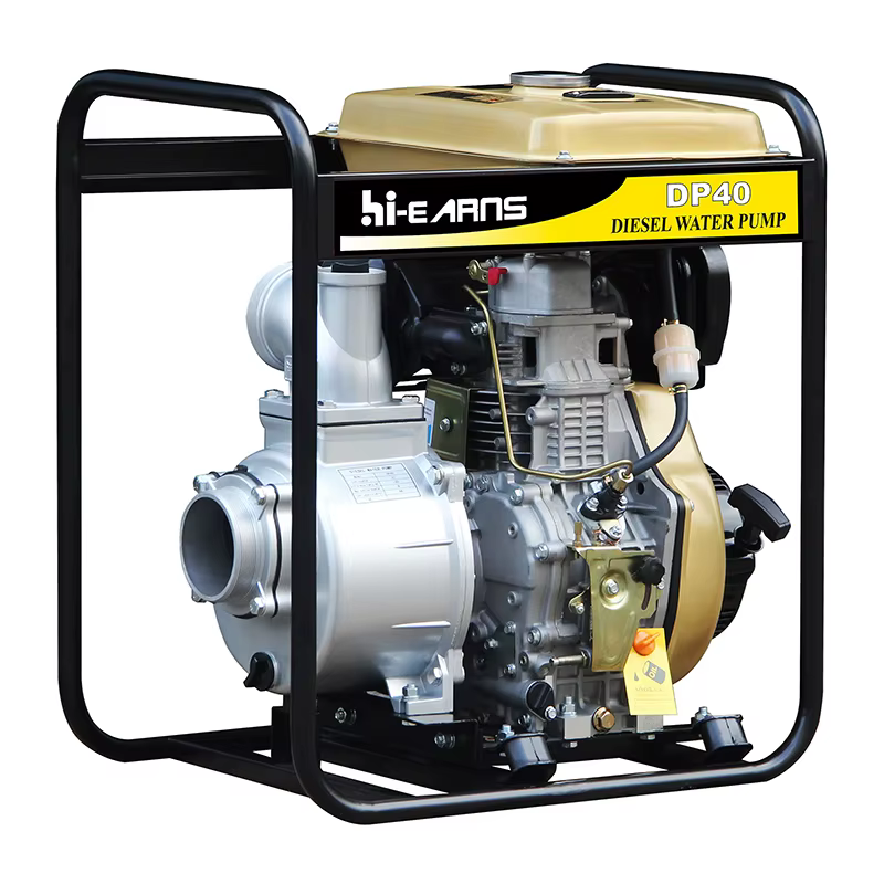 DP40 4 Inch Water Pump diesel for Agriculture with 12.5L Fuel tank diesel Engine HR186FA