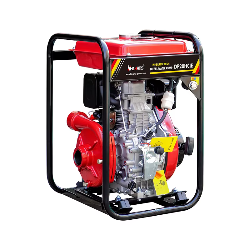 DP20HCIE 2-inch High Head Cast Iron diesel Pump Use air Cooled System 186 diesel Engine