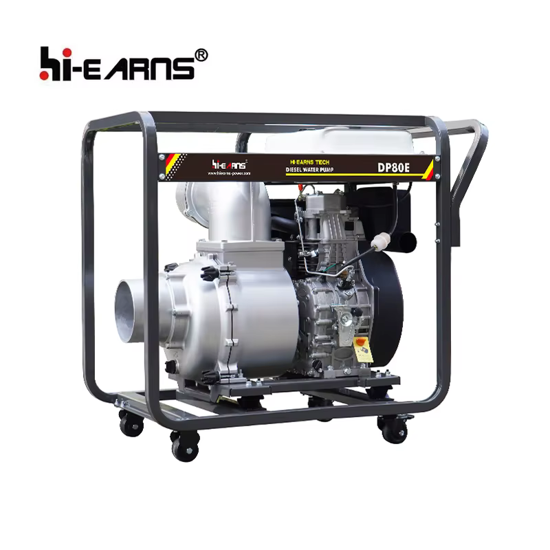 DP80 High Flow Low-pressure diesel Pump, Using a 25hp Single Cylinder Air-cooled diesel Engine