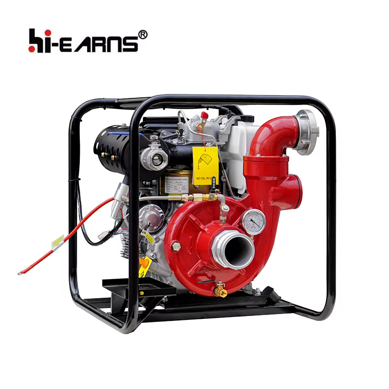 Hiearns DP30HCIE air Cooled System Self-priming  Diesel Pump, Small Volume Fire Pump