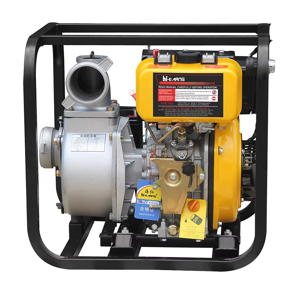DP30E 3inch Air Cooled Self Priming Diesel Water Transfer Pump Cast-iron Pump