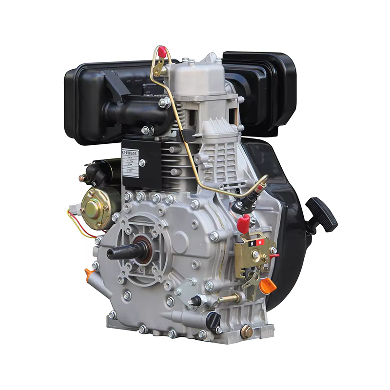 10HP Hiearns HR192FDE Single Cylinder Open-Frame Unit Easy Operate Electric Start Air-cooled Motor Engine Euro 5