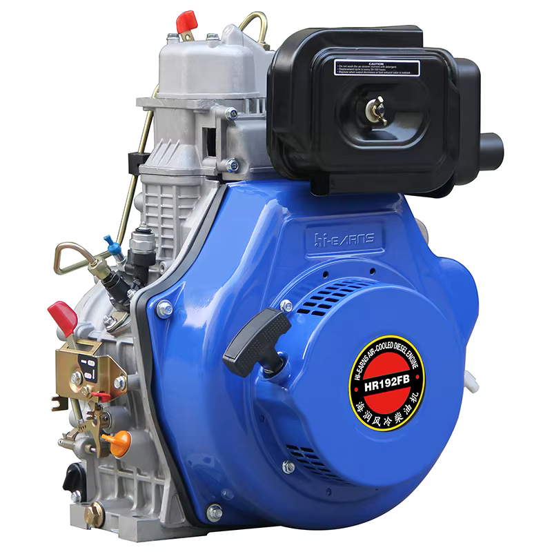 10HP Hiearns 8kW HR192FB Open Frame Electric Pump Power Taper Shaft Heater Euro 5 Emission Standard