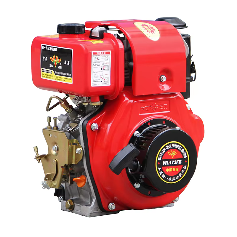 Hiearns 3.6kW HR173FB Electric Start Keyway Shaft diesel Engine Air-Cooled Euro 5 Emission Standard