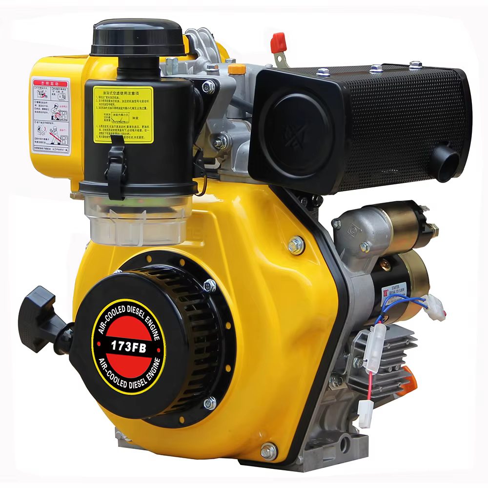 3.6KW Air Cooled Keyway Shaft Diesel Engine for Home or Outdoor