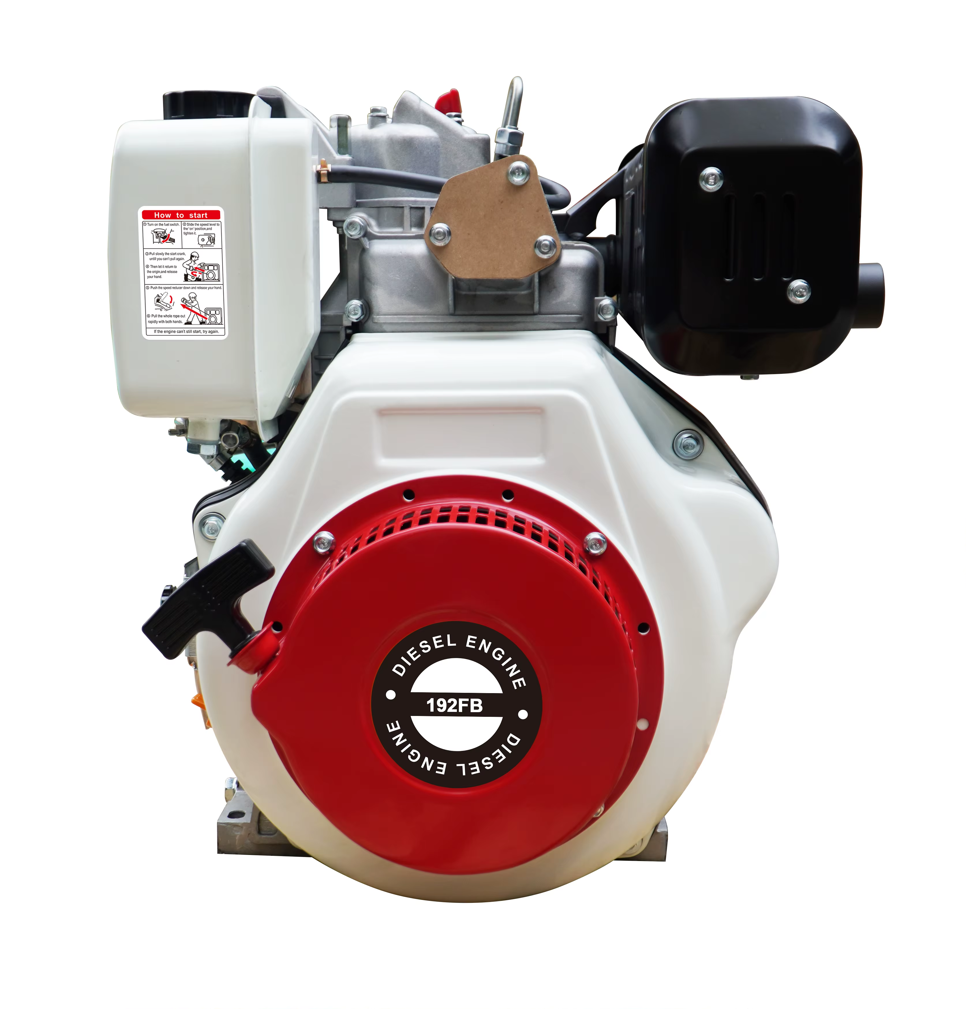 192FB Hand Start One Cylinder 13HP diesel Engine
