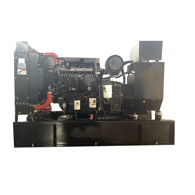 For Cummins Engine Silent Diesel Genset with Auto Start 100KW-500KW  Open Frame 230V Rated Voltage Diesel Generator Supplier
