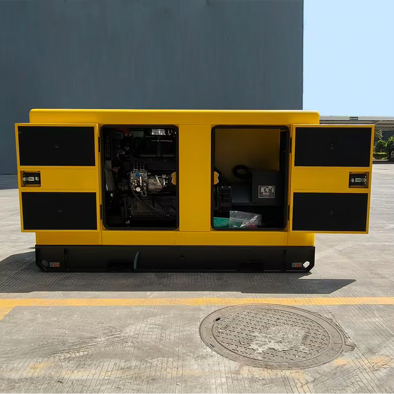 Commercial Silenced Type Three Phase lpg Generator on Natural Gas Liquid Cooled Generators for Sale