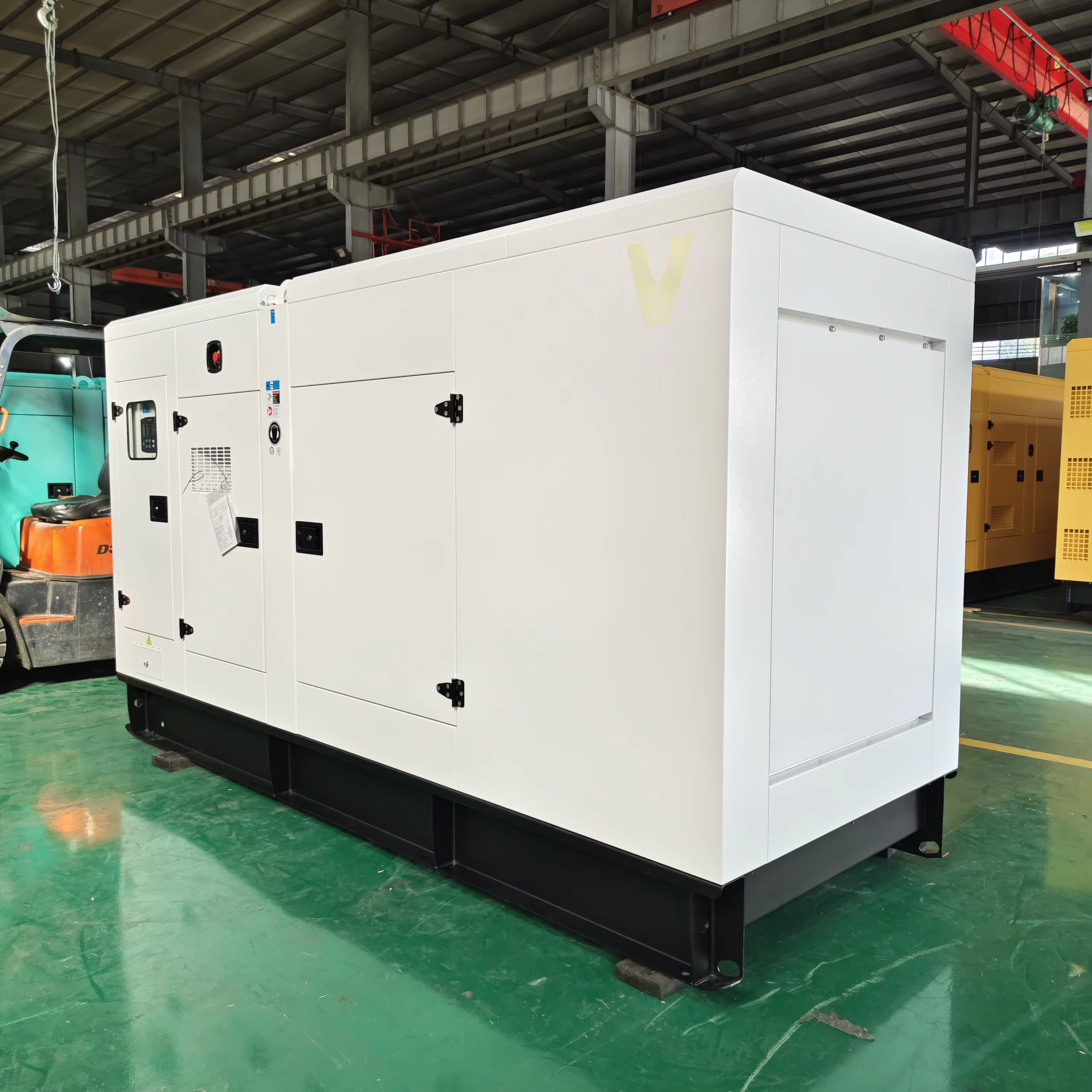 500kva Perkins Low Fuel Consumption ATS Generador Canopy Power Supply Generator Genset Super Silent for Hospital