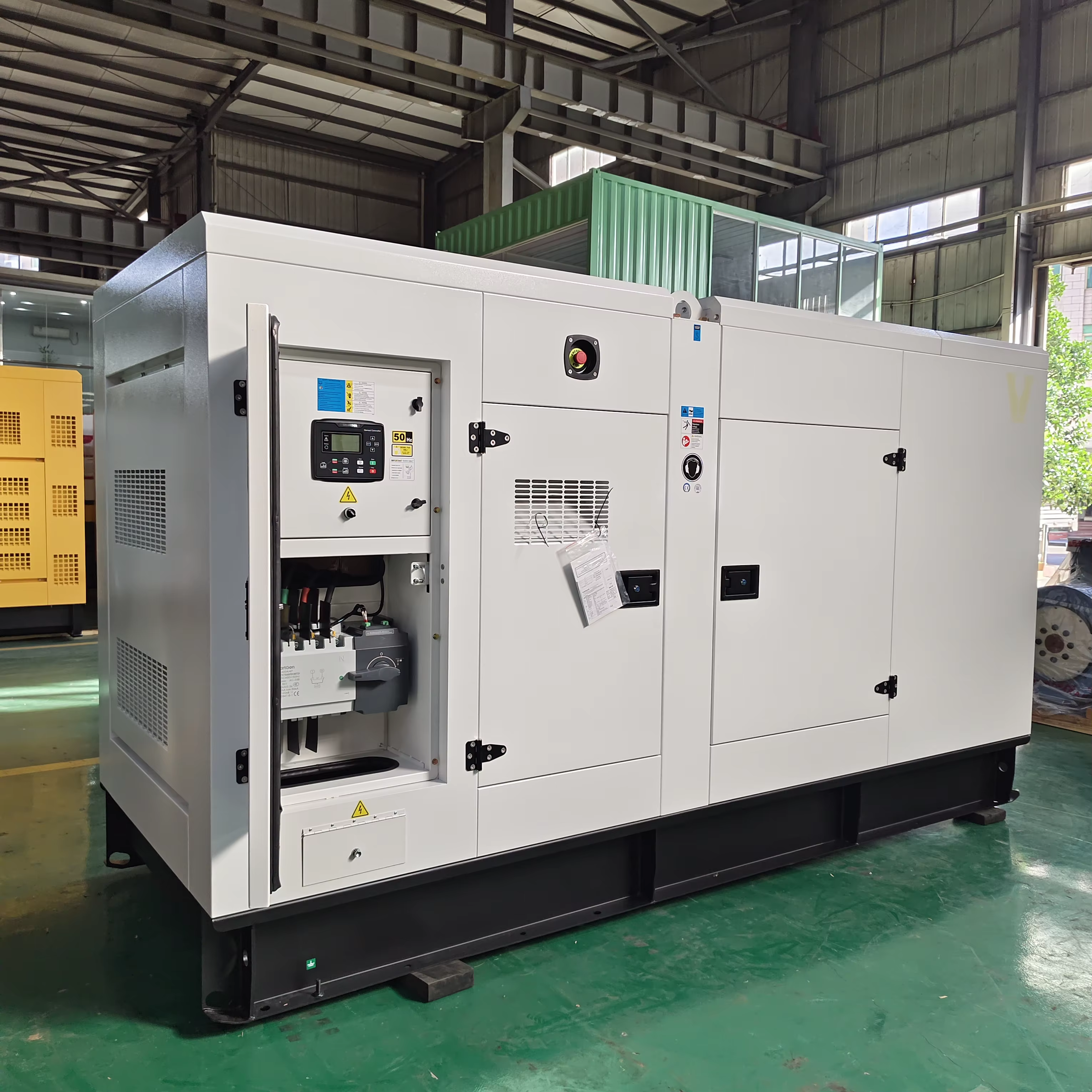 100kva 200kva  ATS Generador  Silencioso Power Machine  Gerador 300kva  Geradores Alternativos