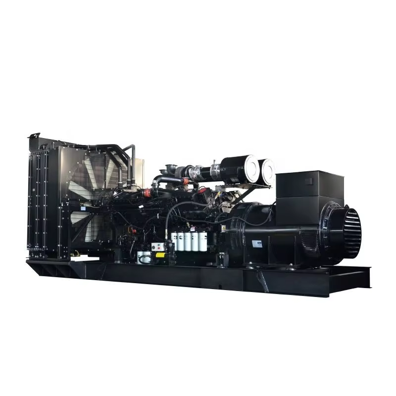 Global Warranty Silent Open Frame Diesel Generator 3 Phase with for Engine Water-Cooled System