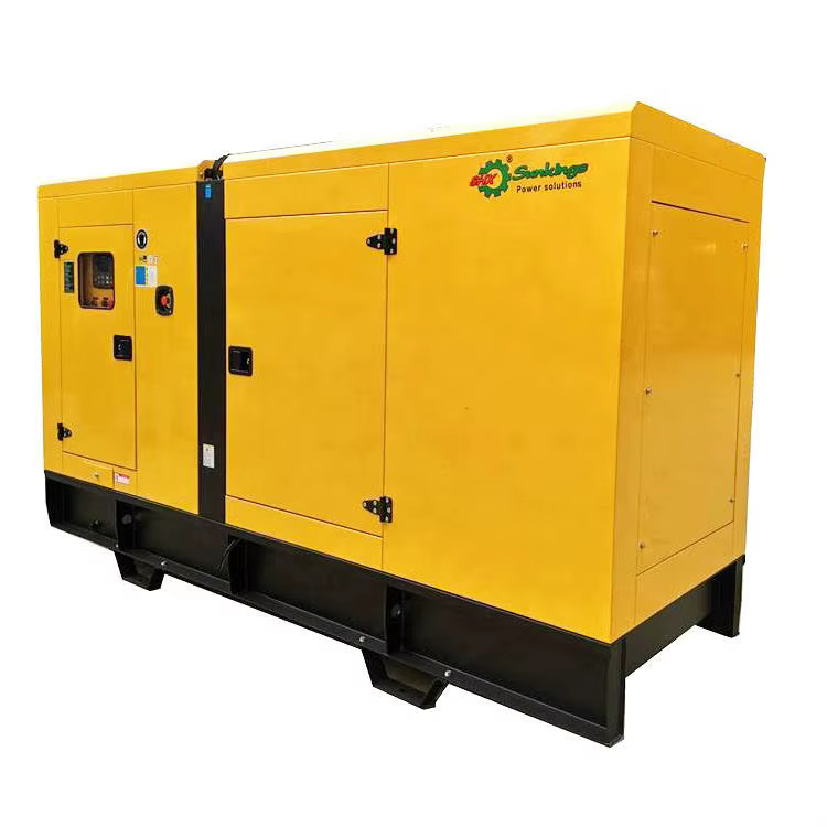 SHX 64kw 80kva Three Phase Water Cooled Silent Type Low Noise Diesel Generator for Industrial
