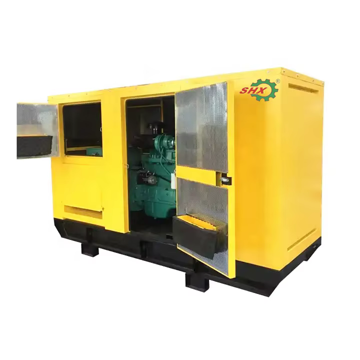 SHX 50kw Container Type Silent Genset 3 Phase 60kva Water Cooling Diesel Generator Set
