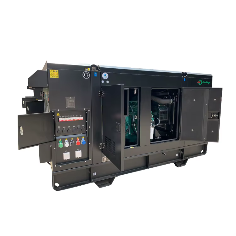 US EPA Approved 250KW Silent Type Electric Genset 50/60Hz Diesel Generators for Perkins Engine