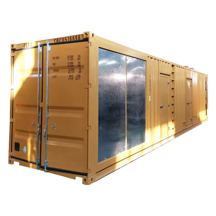 SHX diesel Generator 2mw Containerized 1800kw Heavy Duty Generator 2250kva Generator for Data Center