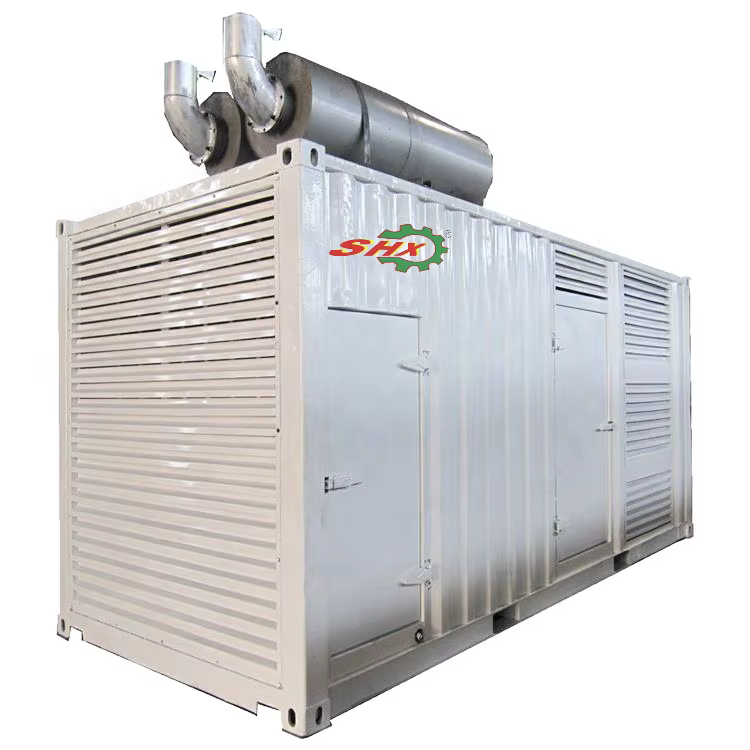 SHX 2MW Electric Plant Generation 2500kva 2000kw 2 Megawatt Heavy Duty Diesel Generator Set Industrial Mining Genset