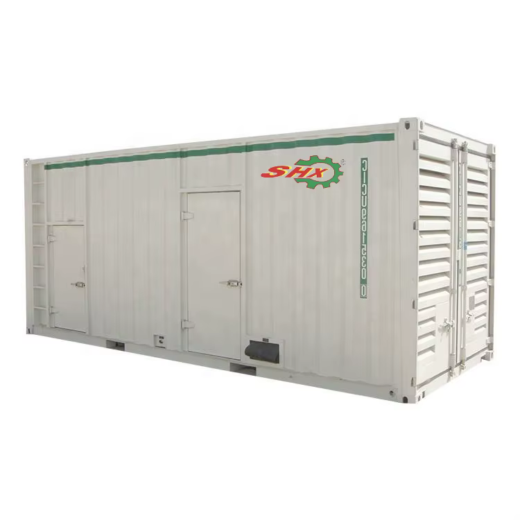 SHX 2mva 2000kva Genset High Power Heavy Duty Container Type Industrial Electric Power 1600kw 1.6mw Diesel Generator Set