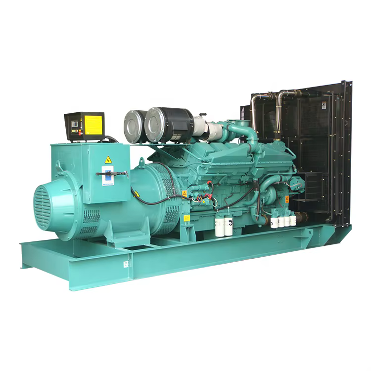 Shx 600kw Electric Generator 440 Volt 3 Phase Generator Open Type Diesel Generator