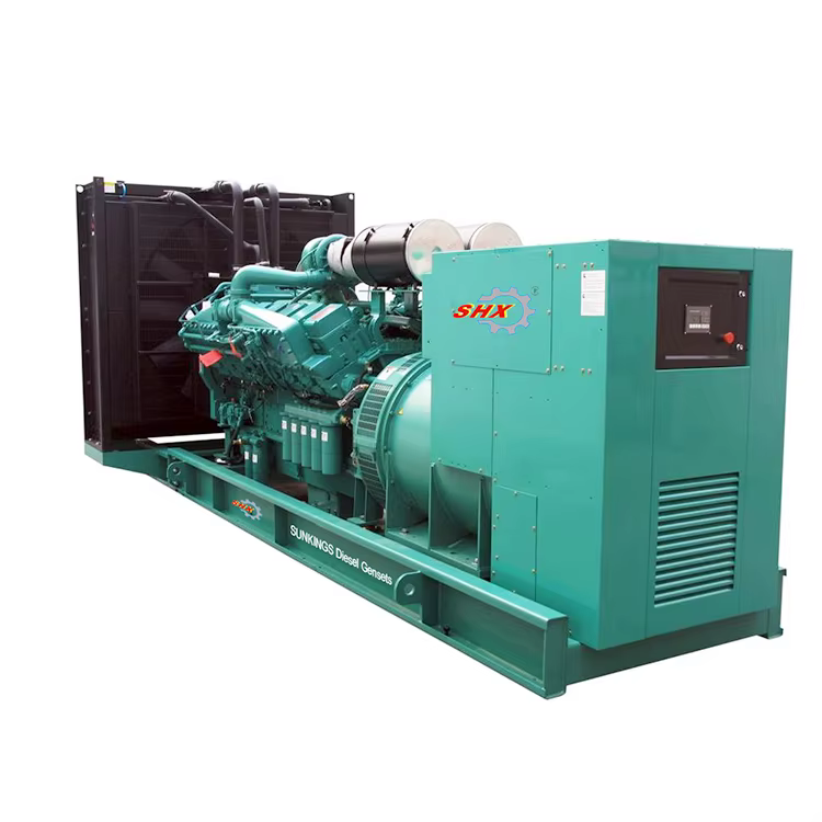 SHX Genset Diesel Generator 1000kw 1250kva Diesel Generators Power Generation for Commercial Use