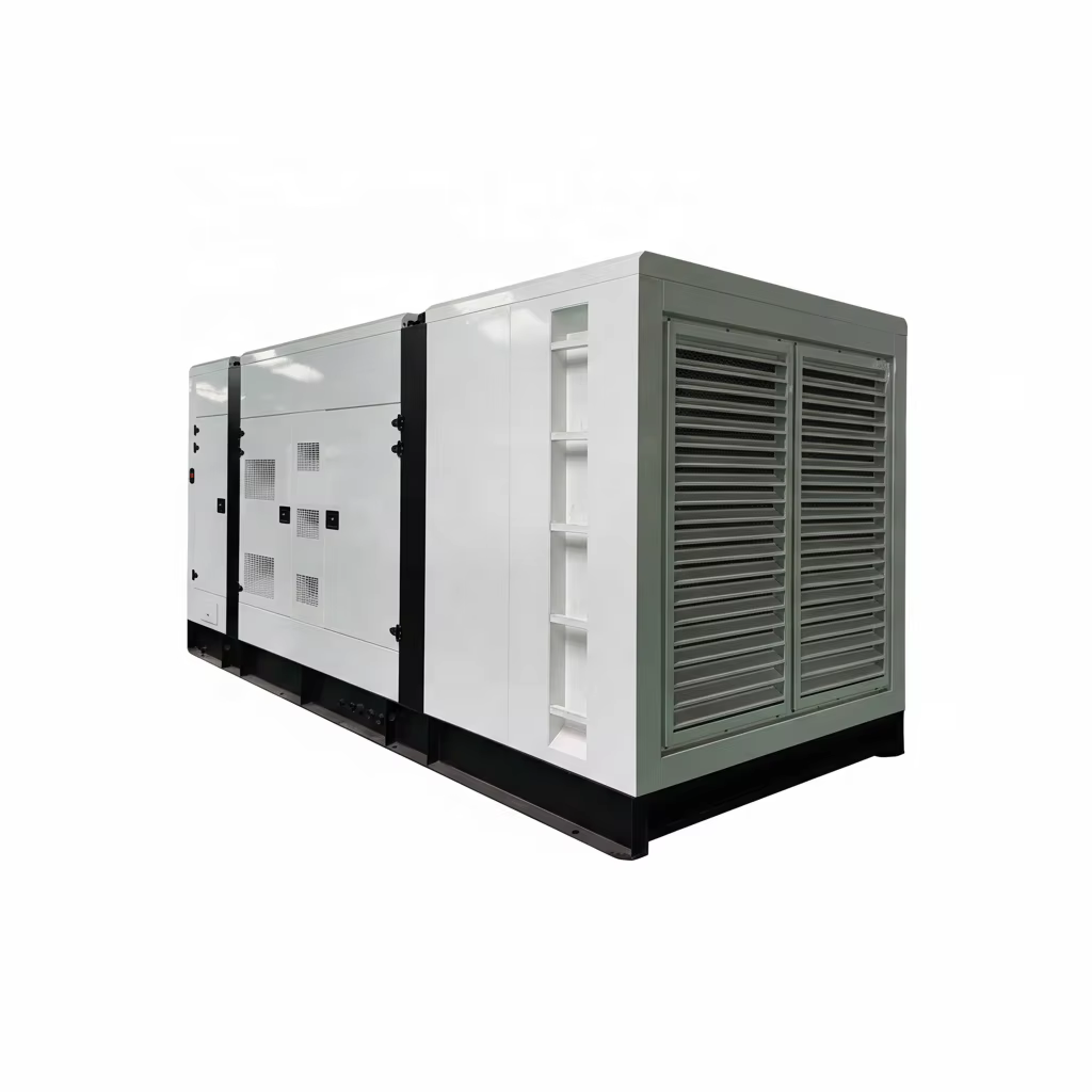 SHX 1100kva Medium Voltage 6.6KV Generator Diesel Silent 1000 Kva Auto Start Cummins Diesel Generator