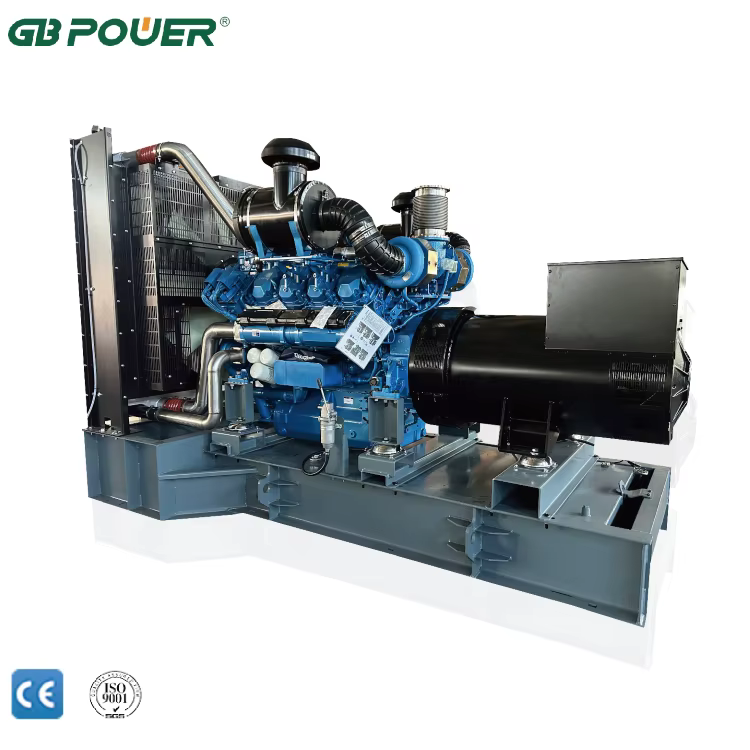 1500kva diesel Generator Baudouin Engine 12M33G1650 Alternator Leroy Somer LSA50.2L8 with Use Data Center