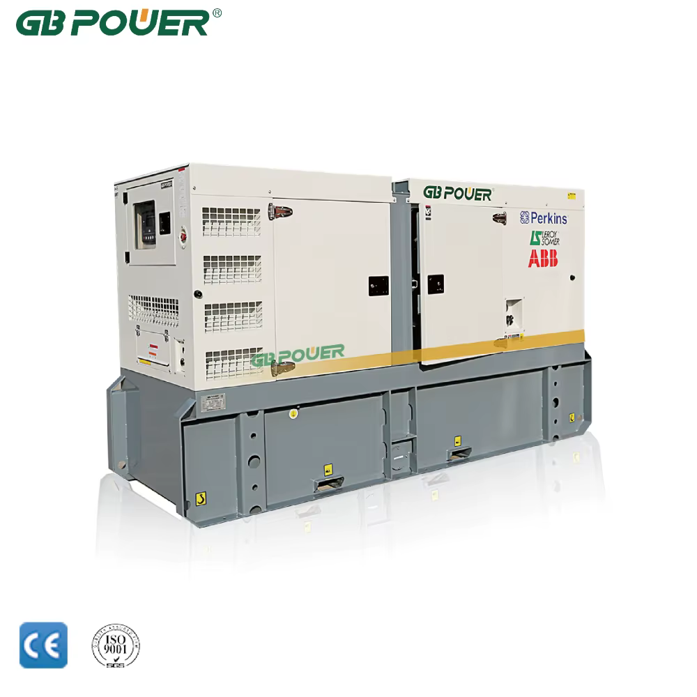 50Hz/60Hz Silent Type Heavy Duty 150kVA Diesel Generator GB POWER GB-C150 1500RPM with ATS