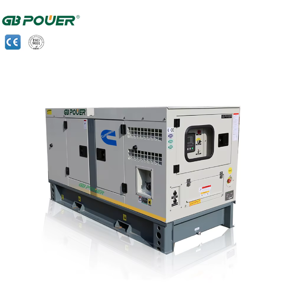 Backup Power Supply Diesel for 60kva 48kw 4BTA3.9-G2 60Hz Silent Type Soundproof 380v Overload Protection Generator Set