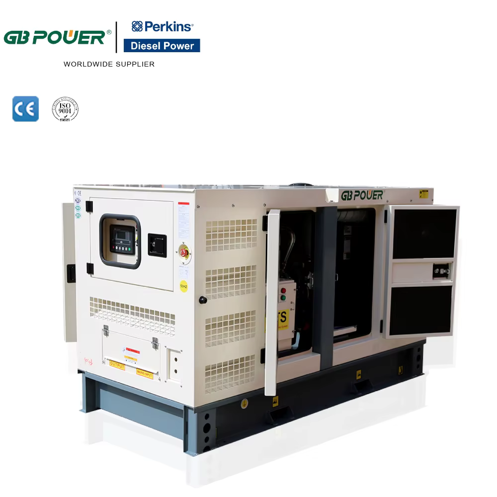 50hz 60hz Water Cooling 30kva Silent Generator Set with 1103A-33G UK Perkins Engine