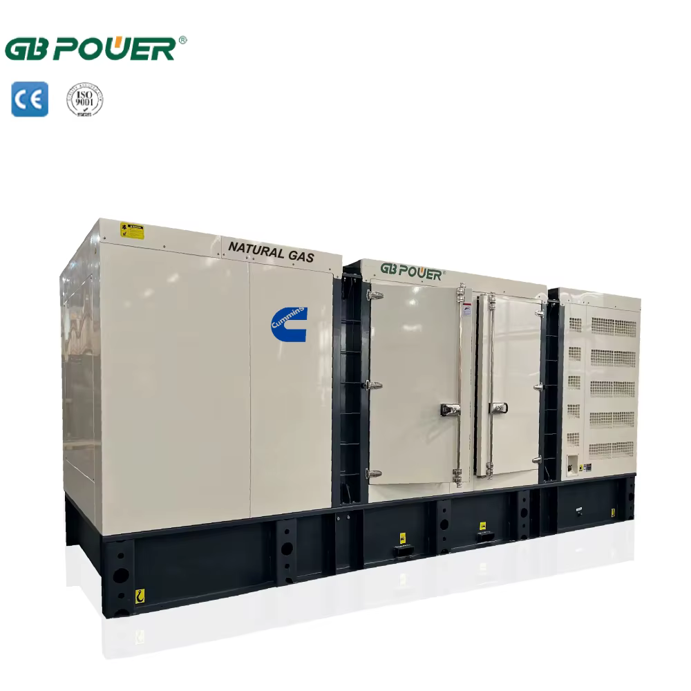 Genset 375kva 300kw Natural Gas Generators Set with GB15H-GN Engine Auto Start Alternator S4L1D-F41 Water Cooling Remote