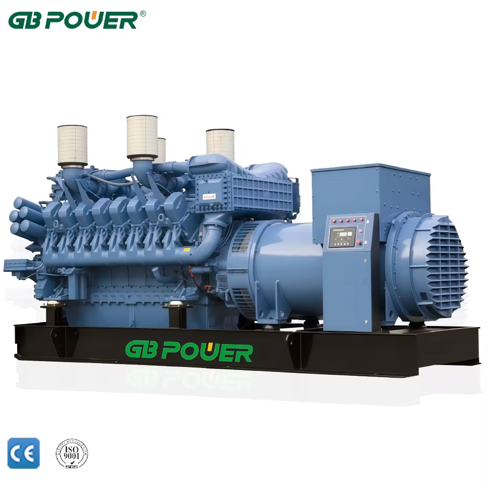 2000kw 2000kva MTU Containerized Diesel Generator with Water Cooling Silent Type ATS 50 Hz 1800 RPM MTU Engine 16V4000G23